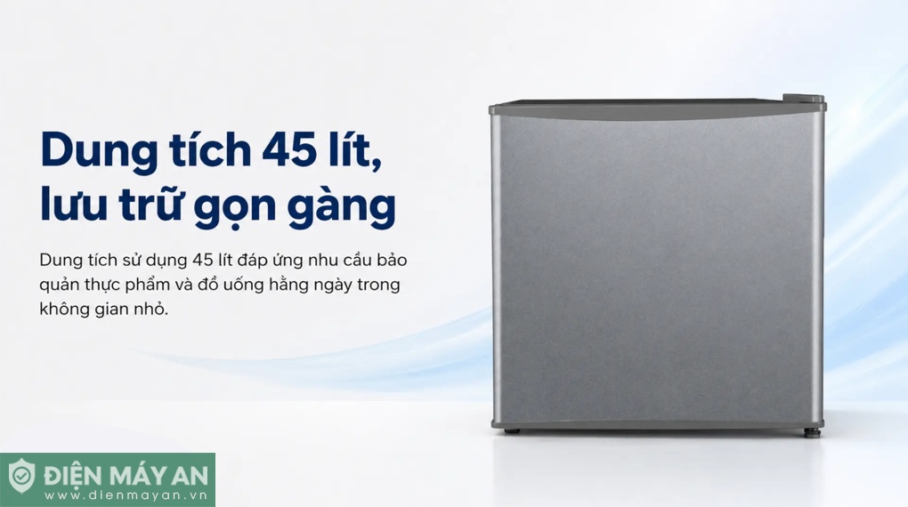 Tủ lạnh mini Midea 45 lít MDRD86FGA50VN
